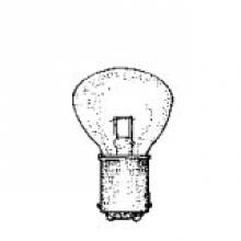 Stanpro (Standard Products Inc.) 50822 - MINIATURE LAMP ANSI:EMR-2225 RP-11 24V 1.042A 25W BA15d CLEAR STD