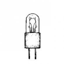 Stanpro (Standard Products Inc.) 22076 - MINIATURE LAMP ANSI:7370 T-1.75 18V 0.04A BIPIN G4 CLEAR STD