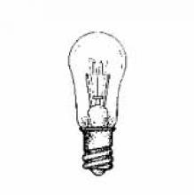 Stanpro (Standard Products Inc.) 51107 - MINIATURE LAMP S-6 155V 0.039A 6W E12 CLEAR STD