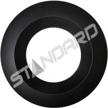 Stanpro (Standard Products Inc.) 63276 - FLEXLED TRIM 4IN BLACK RECESSED SMOOTH ROUND