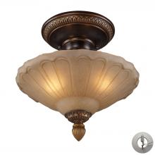 ELK Home Plus 08092-AGB-LA - SEMI FLUSH MOUNT