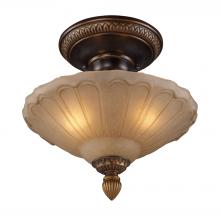 ELK Home Plus 08092-AGB - SEMI FLUSH MOUNT