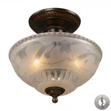 ELK Home Plus 08098-AGB-LA - SEMI FLUSH MOUNT