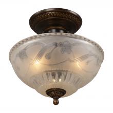 ELK Home Plus 08098-AGB - SEMI FLUSH MOUNT