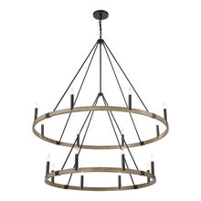 ELK Home Plus 12320/8+8 - Transitions 16-Light chandelier in  Oil Rubbed Bronze / Aspen