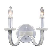 ELK Home Plus 14027/2 - Encasement 2-Light Sconce in Silver