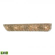 ELK Home Plus 15962/6-LED - Elizabethan 6-Light Vanity Sconce in Dark Bronze with Clear Crystal - Includes LED Bulbs