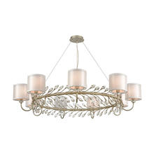 ELK Home Plus 16286/9 - Asbury 9-Light chandelier in  Aged Silver