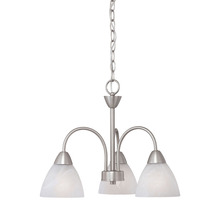 ELK Home Plus 190005117 - Thomas - Tia 17.75'' Wide 3-Light Chandelier - Matte Nickel