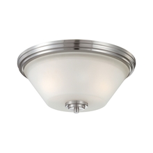 ELK Home Plus 190071217 - Thomas - Pittman 14'' Wide 2-Light Flush Mount - Brushed Nickel