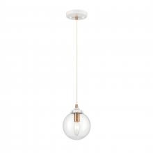 ELK Home Plus 24436/1 - Boudreaux 6'' Wide 1-Light Mini Pendant - Matte White