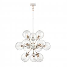 ELK Home Plus 24440/12 - Boudreaux 25'' Wide 12-Light Chandelier - Matte White