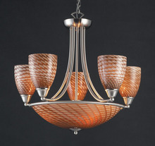 ELK Home Plus 419-5+3C-SN - CHANDELIER