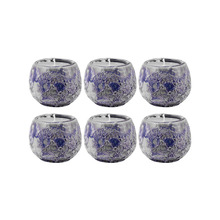 ELK Home Plus 444562/S6 - Varanasi 1.75-inch Votives in Blue (Set of 6)