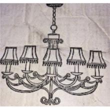 ELK Home Plus 466-GB-SH3 - CHANDELIER