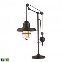 ELK Home Plus 65072-1-LED - Farmhouse 32'' High 1-Light Desk Lamp - Oil Rubbed Bronze - Includes LED Bulb