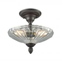 ELK Home Plus 66392-3 - SEMI FLUSH MOUNT