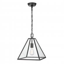 ELK Home Plus 68204/1 - Tangent 12'' Wide 1-Light Pendant - Matte black