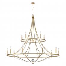 ELK Home Plus 69489/10+5 - Noura 60'' Wide 15-Light Chandelier - Champagne Gold