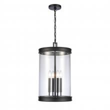 ELK Home Plus 69746/4 - Mendoza 12.75'' Wide 4-Light Pendant - Matte Black