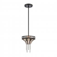 ELK Home Plus 82235/2 - Fantania 8'' Wide 2-Light Mini Pendant - Matte Black