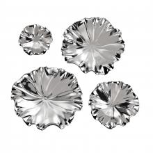 ELK Home Plus H0017-10428/S4 - Petal Bowl - Set of 4 Silver