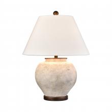 ELK Home Plus H0019-11087-LED - Erin 26'' High 1-Light Table Lamp - Aged White - Includes LED Bulb