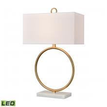 ELK Home Plus H0019-11110-LED - Murphy 30'' High 1-Light Table Lamp - Aged Brass - Includes LED Bulb