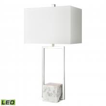 ELK Home Plus H0019-8018-LED - Dunstan Mews 31'' High 1-Light Table Lamp - Chrome - Includes LED Bulb