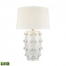 ELK Home Plus H0019-9501-LED - Torny 28'' High 1-Light Table Lamp - White - Includes LED Bulb