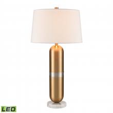 ELK Home Plus H0019-9575-LED - Pill 34'' High 1-Light Table Lamp - Aged Brass - Includes LED Bulb