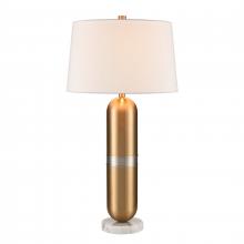 ELK Home Plus H0019-9575 - Pill 34'' High 1-Light Table Lamp - Aged Brass