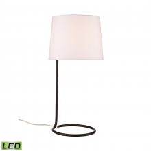 ELK Home Plus H0019-9581-LED - Loophole 29'' High 1-Light Table Lamp - Oiled Bronze - Includes LED Bulb