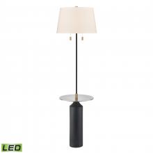 ELK Home Plus H0019-9584-LED - Shelve It 65'' High 2-Light Floor Lamp - Matte Black - Includes LED Bulbs