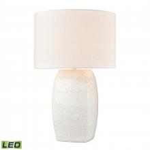 ELK Home Plus H019-7255-LED - Abbeystead 23'' High 1-Light Table Lamp - White - Includes LED Bulb