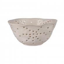 ELK Home Plus S0017-11237 - Keewaydin Bowl - Large Cream (2 pack)