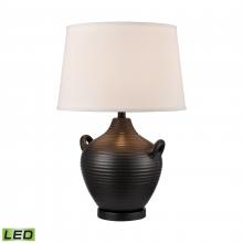 ELK Home Plus S0019-10344-LED - Oxford 25'' High 1-Light Table Lamp - Black - Includes LED Bulb