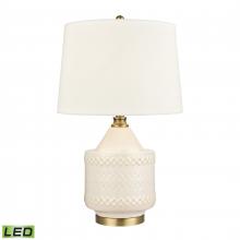 ELK Home Plus S0019-9488-LED - Buckley 27'' High 1-Light Table Lamp - White - Includes LED Bulb