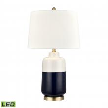 ELK Home Plus S0019-9490-LED - Shotton 27'' High 1-Light Table Lamp - Navy - Includes LED Bulb