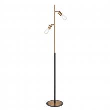 ELK Home Plus S0019-9564 - Kelston 62'' High 2-Light Floor Lamp - Matte Black