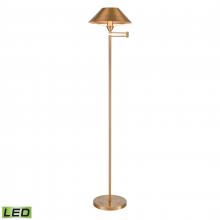 ELK Home Plus S0019-9604-LED - Arcadia 63'' High 1-Light Floor Lamp - Aged Brass - Includes LED Bulb