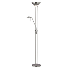 Dainolite 505F-SC - Mother/Son Floor Lamp/Satin Chrome