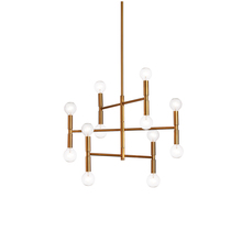 Dainolite AVA-2012C-VB - 12LT Chandelier, Vintage Bronze Finish