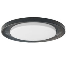 Dainolite BLL-1730LEDFH-MB - 30W Flush Mount Matte Black with White Acrylic Diffuser