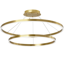 Dainolite CIR-3397C-AGB - 97W Chandelier, AGB w/ FR Acrylic Diffuser