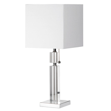 Dainolite DM231-PC - Table Lamp, Square Shade