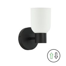 Dainolite VND-81W-MB - 1LT Wall Sconce, MB w/ Opal Glass