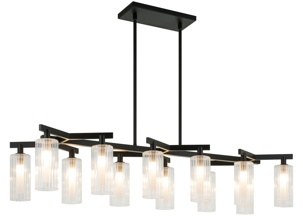 Kristof Black Chandelier