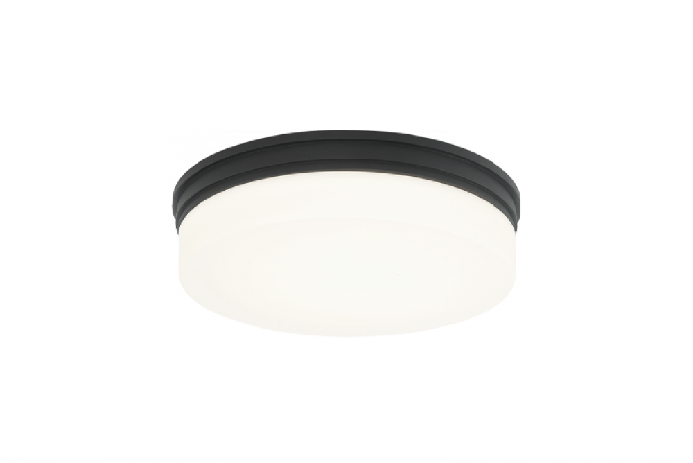 Circian Matte Black Flush Mounts