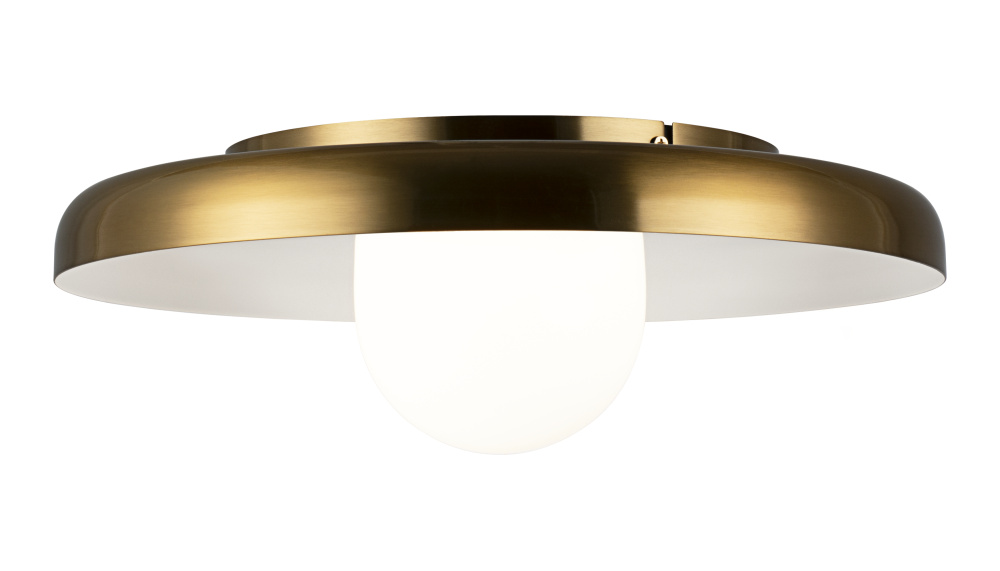Creston Aged Gold Brass Ceiling Mount